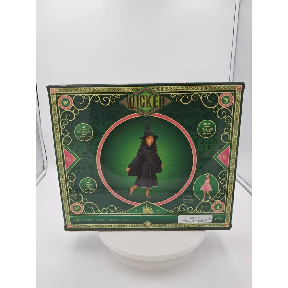 Wicked‎ Elphaba  Dress And Robe-fits Size 4-6x